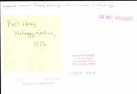 Photo only available in the library